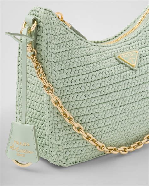 bolsa de prada crochet